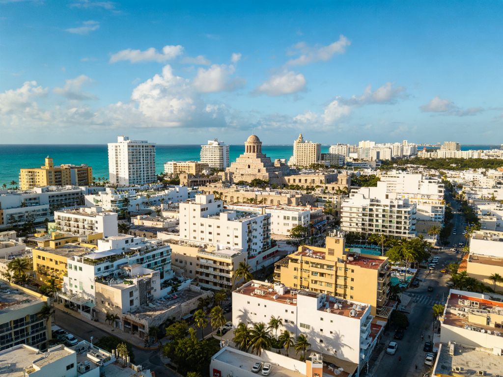 坎昆城市全景